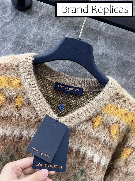 Louis Vuitton Mohair Fair Isle Sweater